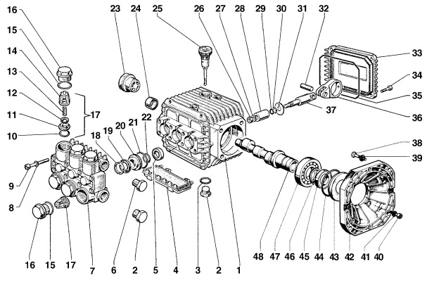 2225CWH pump TT9071 repair parts